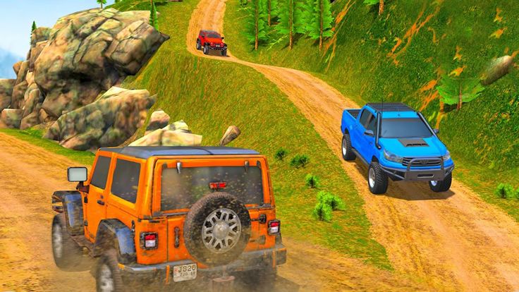 Offroad Jeep Driving Game 2023游戏截图