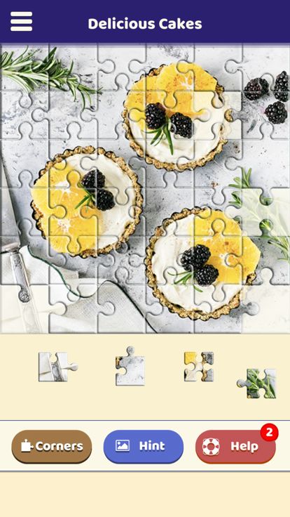 Delicious Cakes Puzzle游戏截图