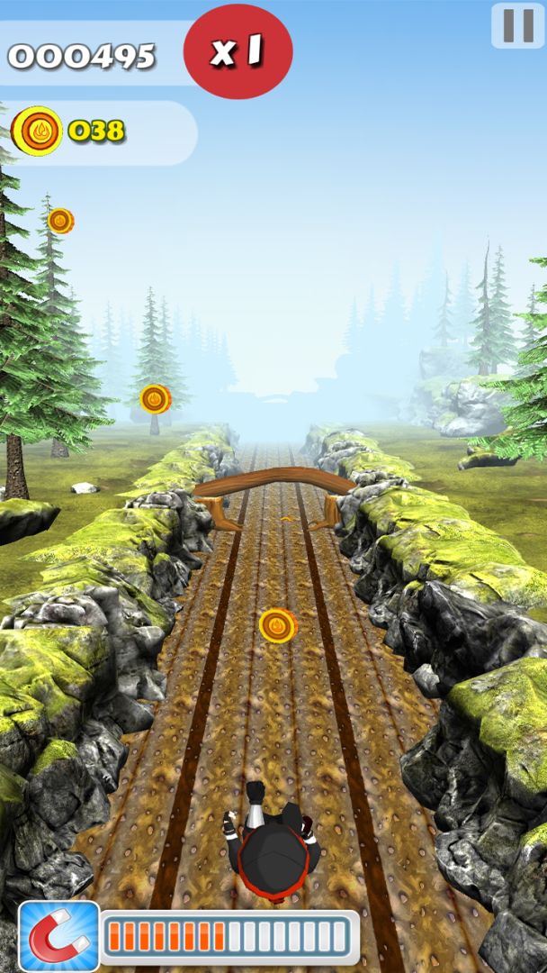 奇跑忍者游戏截图