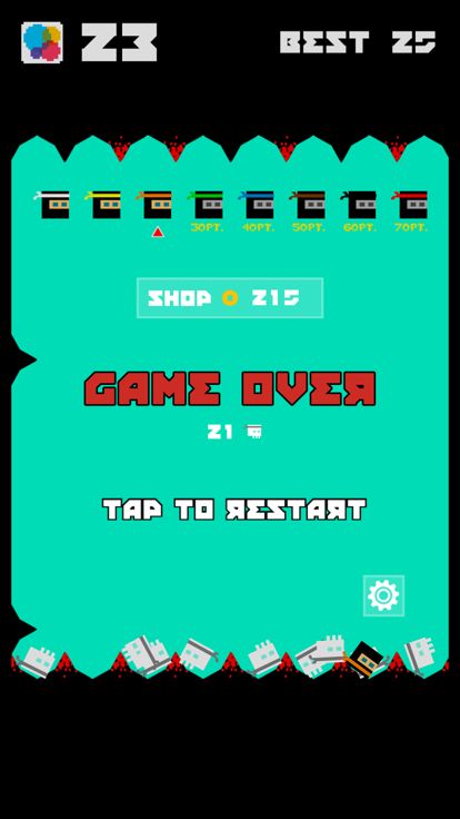 Bouncy Ninja - The Original游戏截图