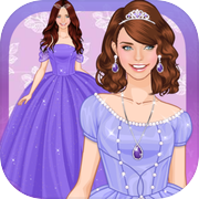 紫色公主装扮icon