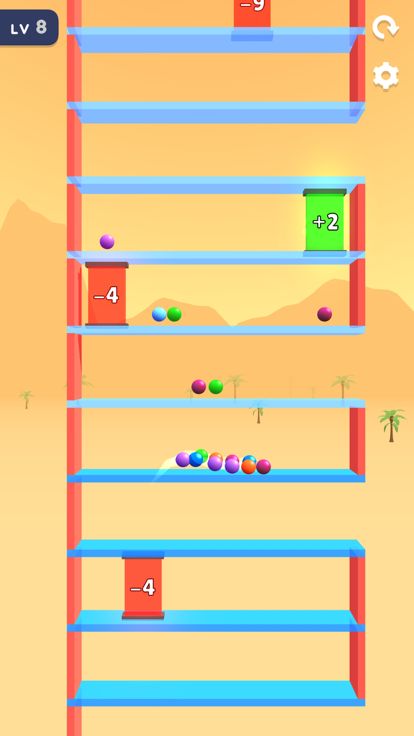 Rising Balls!游戏截图