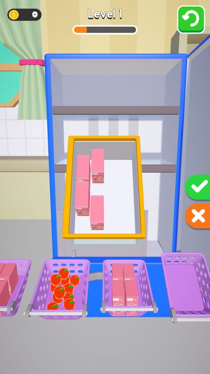 Fridge Master 3D - Fill Runner游戏截图