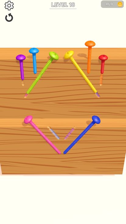 Color Screw Sort游戏截图