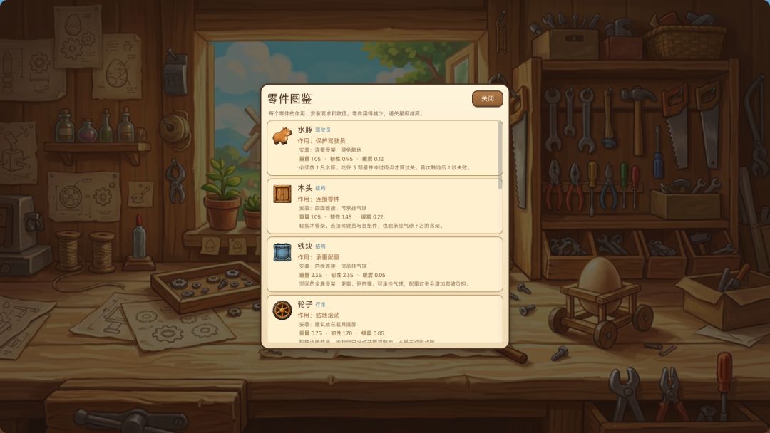 水豚飞行工坊游戏截图
