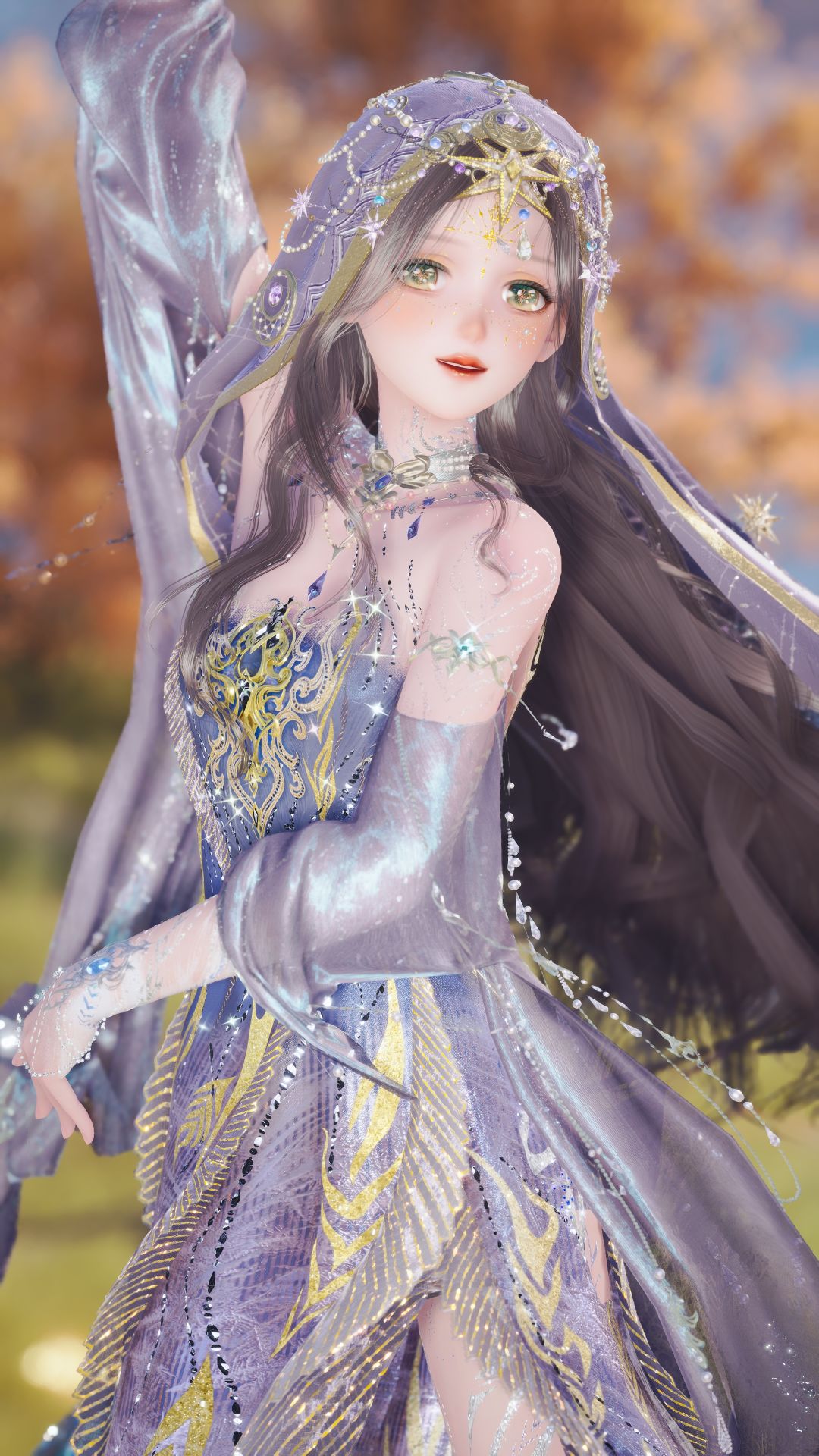 特别美的金色树林 1