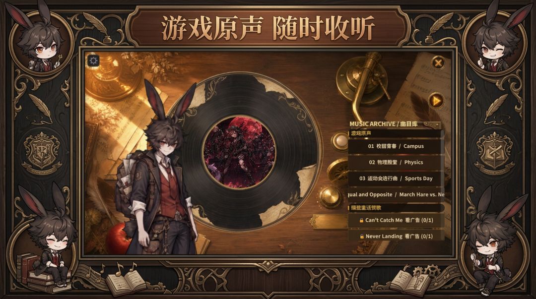 帮助三月兔逃离物理课堂游戏截图