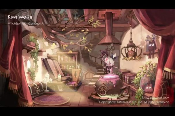 《魔女之泉R》概念艺术截图
