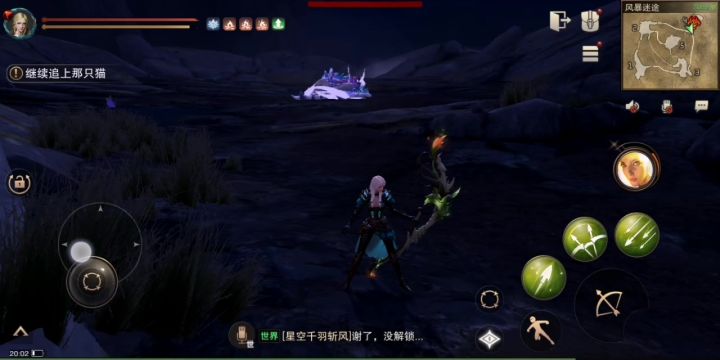 全游戏第一例？！60级刮痧人来到95级小白龙面前截图