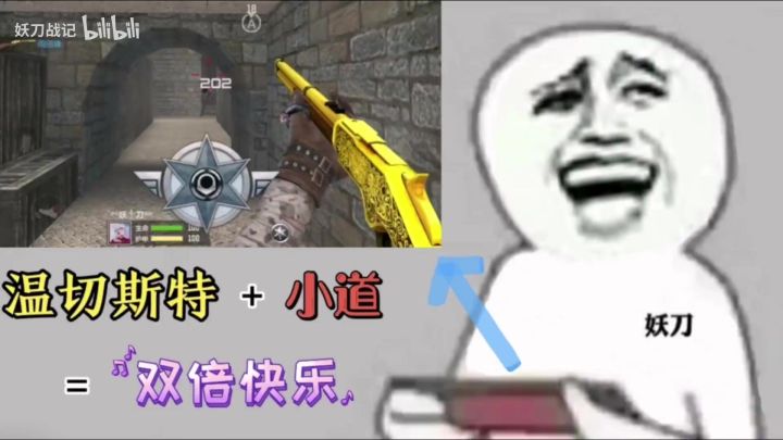 【穿越火线枪战王者】温切斯特 + 小道 = 双倍快乐截图