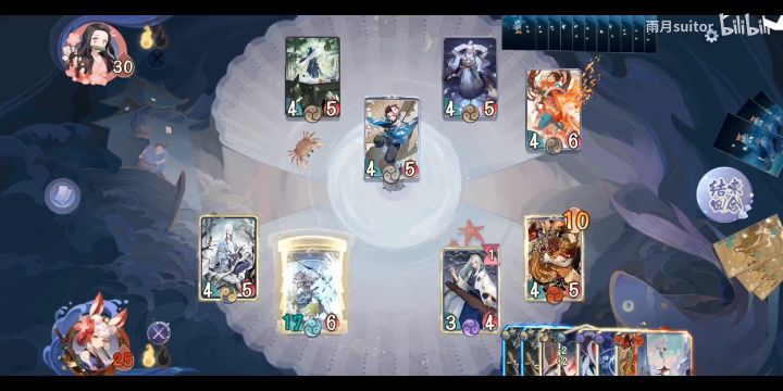 【阴阳师百闻牌】就算你躲在妹妹身后，我仍会找到你！——《狸猫会》截图