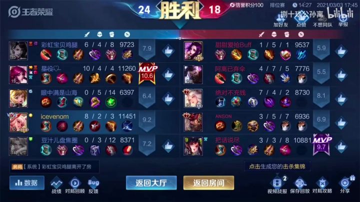 【王者荣耀】一个能连胜的非常好用的铭文出装,我叫它91公孙离打法截图
