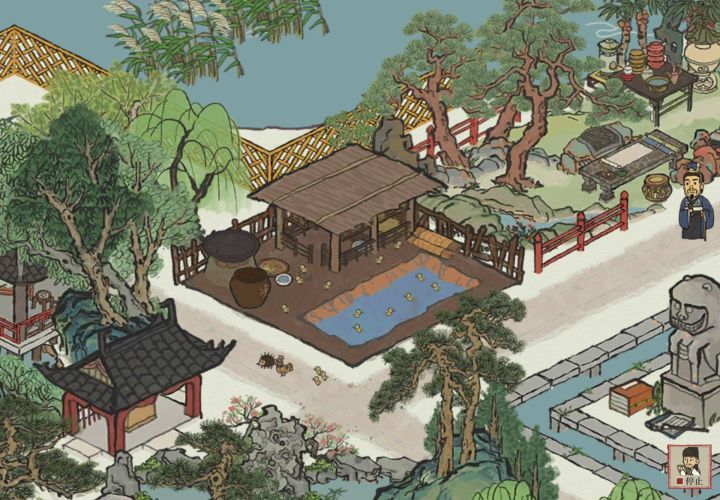 希望苏州养鸭场的动效在完成后还能保留哇截图