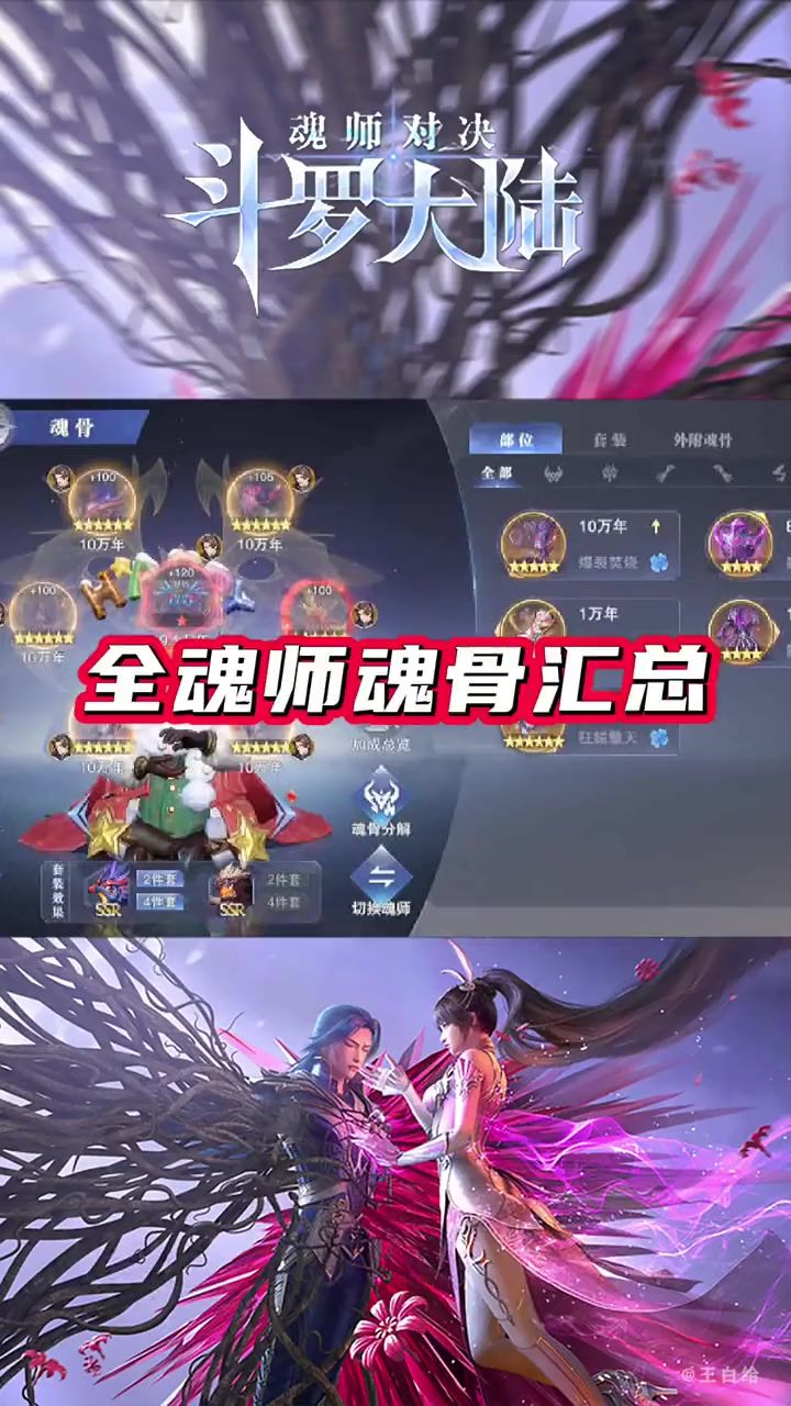 全魂骨汇总截图
