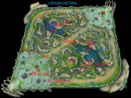 刀塔西游55全景图