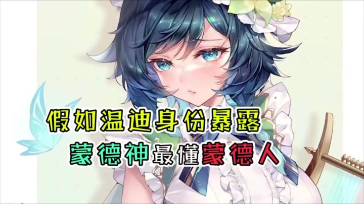 【原神】假如蒙德知道温迪就是风神!果然还是蒙德的神截图