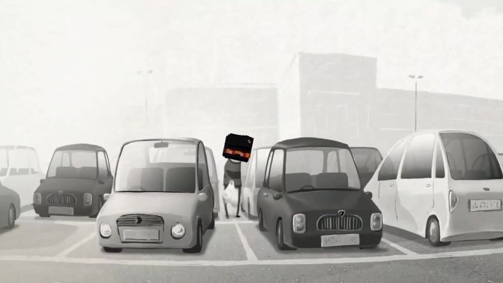 【像 素 小 剧 场 0 1】停车场哒黄遛狗截图