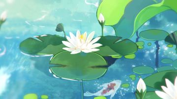 【陈齐皮肤·[荷风十里]动态展示视频】