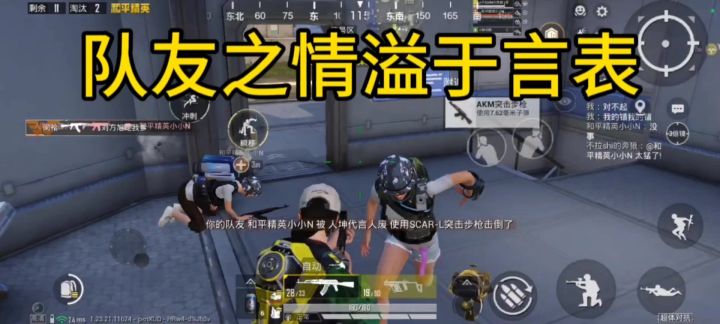 四排中的队友之情截图