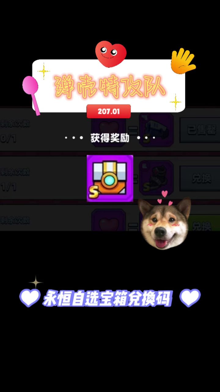 弹壳特攻队永恒自选宝箱兑换码截图