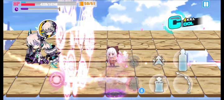 崩坏学园2幻海k6第二关竞速的这个无敌怪怎么破???截图