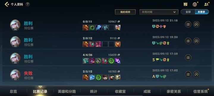 单排风女60%胜率上宗师,就是辣么简单截图