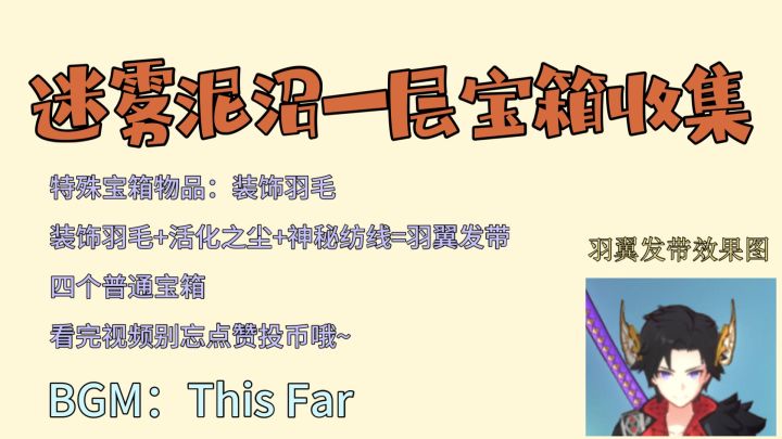 迷雾泥沼一层宝箱全收集截图