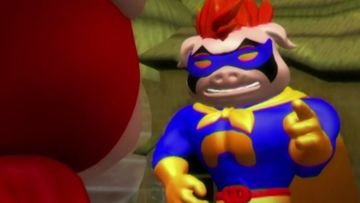 《蛋仔派对》×《猪猪侠》｜男神现身蛋仔岛，英雄气概震四方！