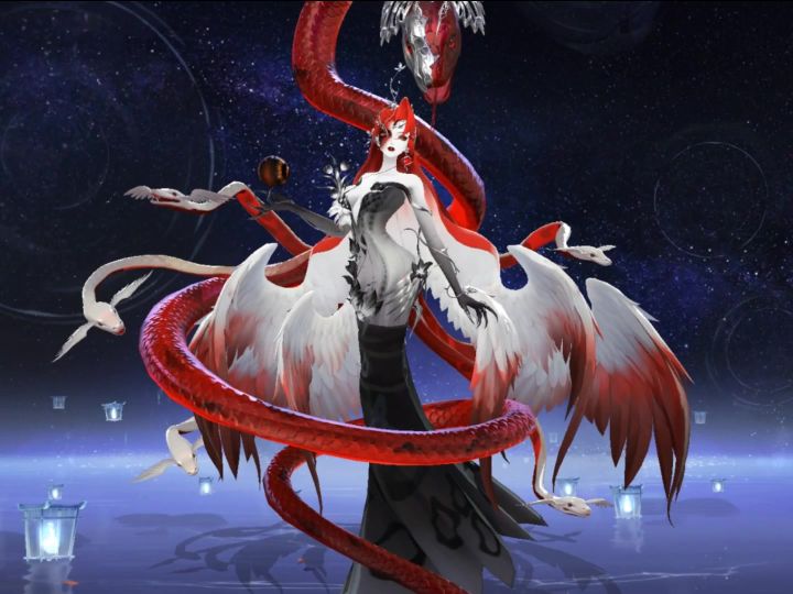 阴阳师:伊邪那美的觉醒皮和原皮截图