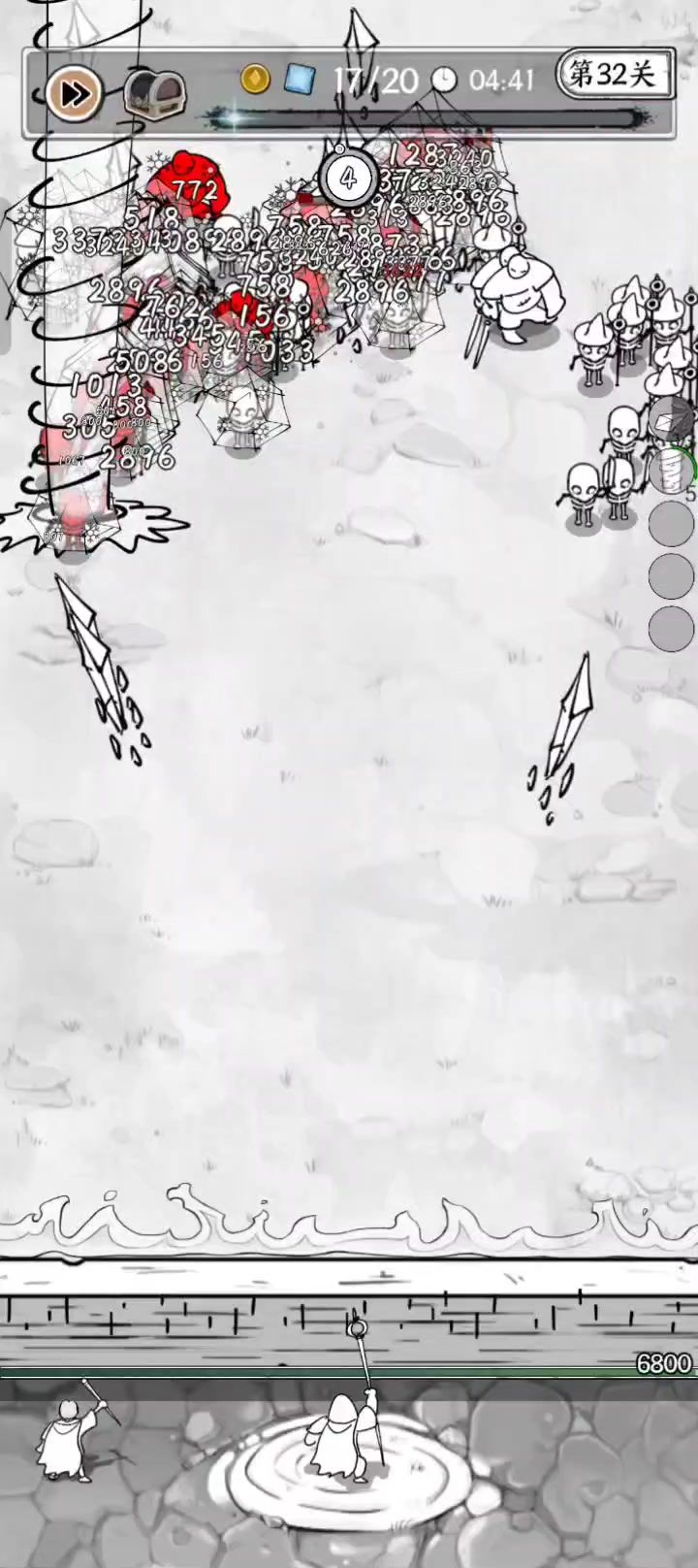 BUG，击败boss时的转轮被跳过。截图