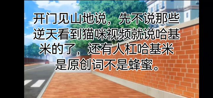关于哈基米这个烂梗的视频截图