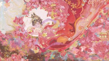 画壁奇缘｜画壁系列新装动态展示·月怜