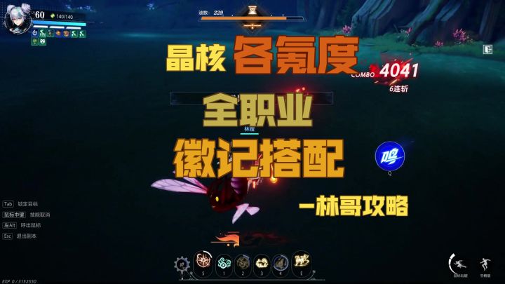 【晶核】全职业各氪度(晶核徽记搭配)难民.平民.上民.小号截图
