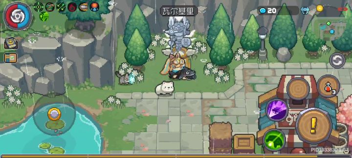游侠怪多了,就开始卡。截图