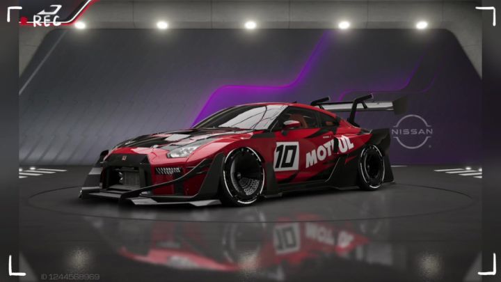 【巅峰极速涂装】GTR R35· MOTUL宽体截图