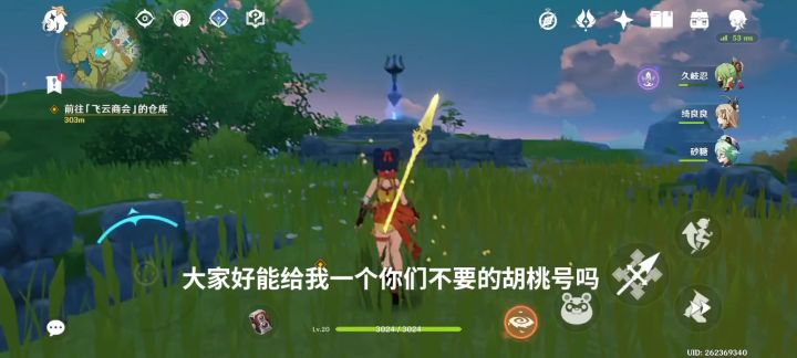 谁能给我个胡桃号截图