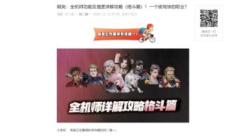 钢岚：全机师功能及强度讲解攻略（格斗篇）！一个被骂惨的职业？