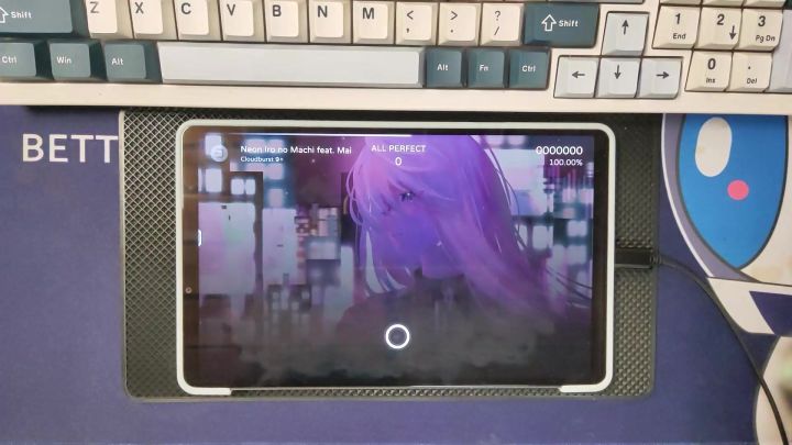 【手元】【Milthm】Neon Iro no Machi[CB 9+]紫S截图