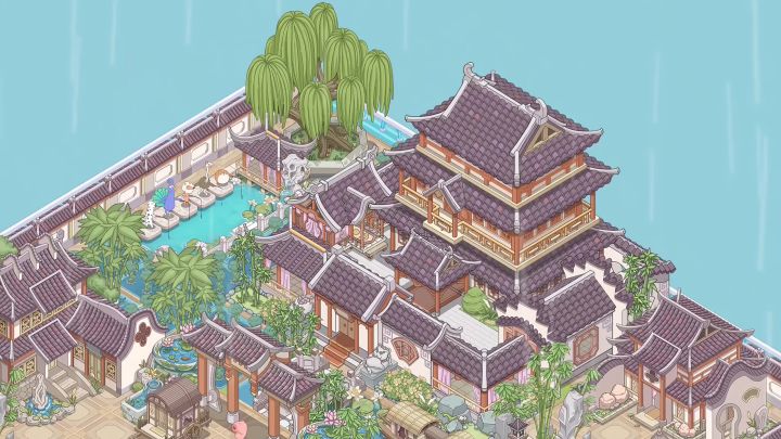 【梦幻的城】江南主题大宅院|家园布局截图