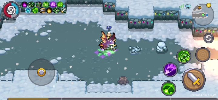 用最低配置的游侠单刷雪人王截图