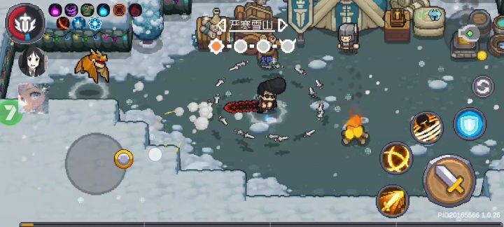雪人王太强了,无敌旋风流领主都打不过截图