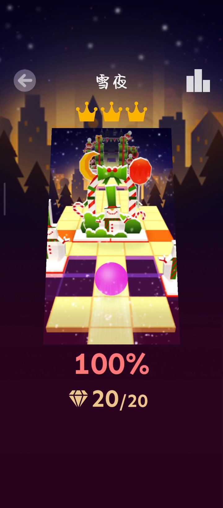 🦌圣诞节之雪夜---无伤完美通关视频🎅🏻 ⸝ ⸝截图