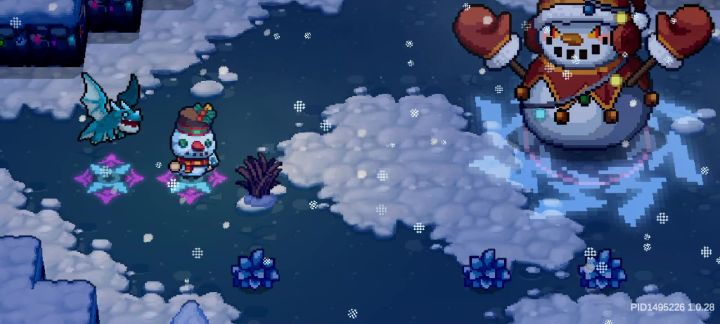 演示一下大成冰心流单挑精英雪人王截图