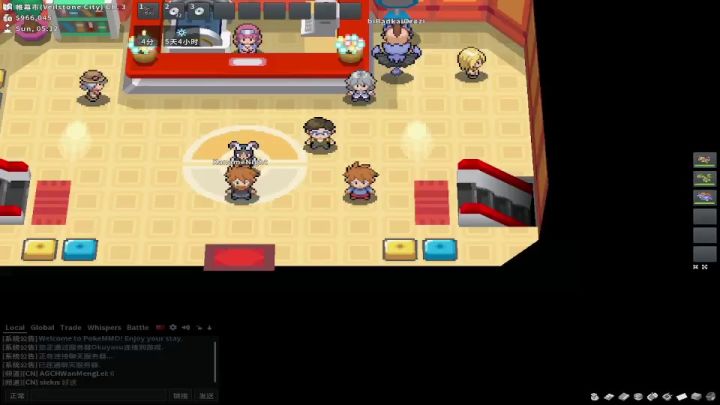 pokemmo口袋妖怪全球在线网游神坡农二给你们看下交易行稀有闪光拍卖行惊现5v方块闪御三家火球鼠和5v方块闪草蛇和5v方块闪火蛾真正的大佬全是牛人啊截图