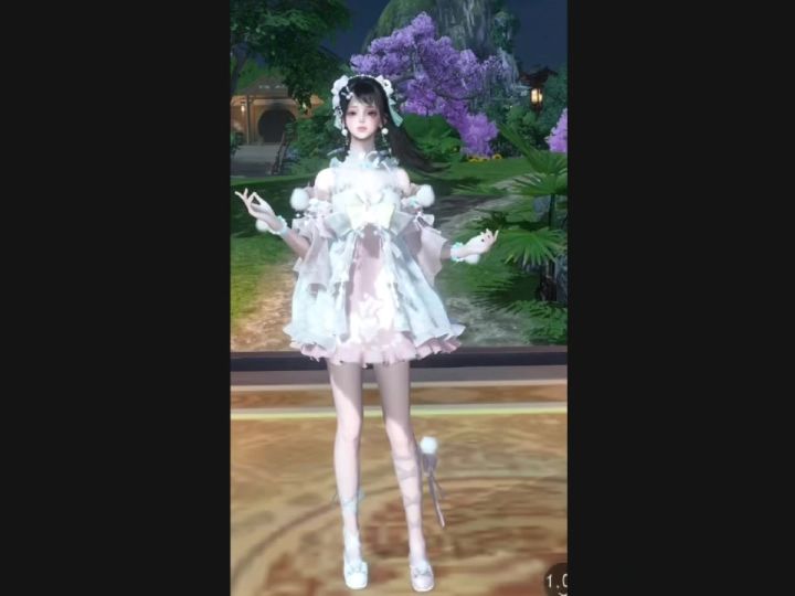 逆水寒科目三截图