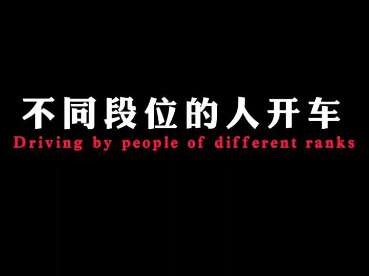 不同段位开车截图