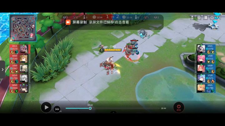 红p被冰冻期间出专武会导致一整局bug截图