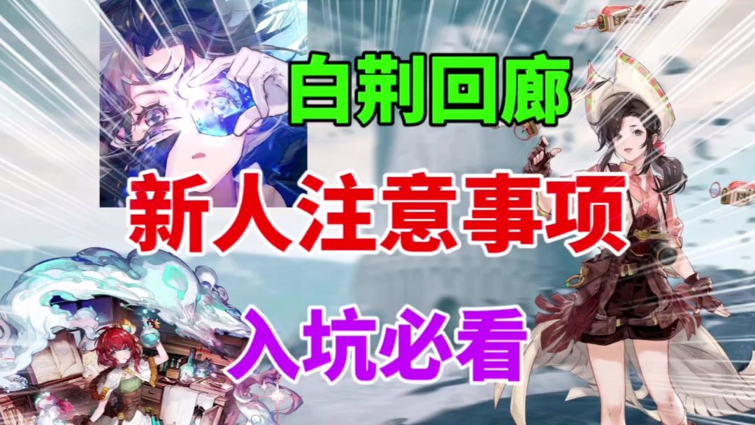 【白荆回廊】新人入坑注意事项⚡新人必看截图