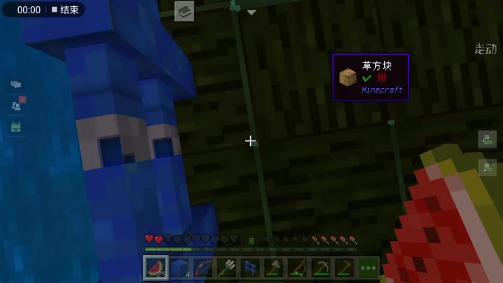 我家的模组变成这样了，木都变成青金石了，熔炉变成投掷器了截图