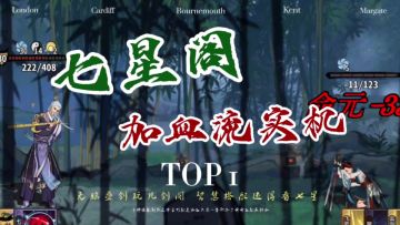 七星加血流实机，明天给大家出新手思路和七星搭配攻略